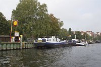 27. 9. 2011. Berlin. Spandau. Fluss Havel. Binnenschiffe