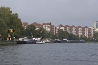 27. 9. 2011. Berlin. Spandau. Fluss Havel. Binnenschiffe