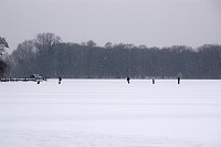 5. 2. 2012. Berlin. Tegel. Tegeler See. Winter. Schnee. Eis.