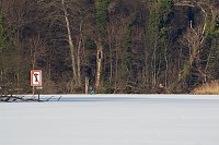4. 2. 2012. Berlin. Tegel. Tegeler See. Winter. Schnee. Eis