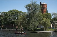 8. 5. 2011. Brandenburg. Potsdam vom Wasser betrachtet. Auf der Havel