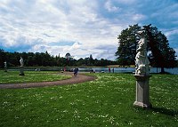 Juni 1992. Deutschland. Brandenburg. Rheinsberg. Schlosspark