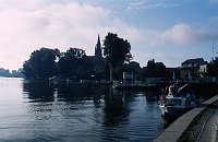 30. 8. 1994. Mecklenburg-Vorpommern. Röbel. Müritzsee.<br> (Dampferfahrt von Röbel nach Rheinsberg.)