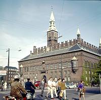 1960. Dänemark. Kopenhagen. Rathaus
