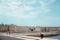 1968. Griechenland. Rhodos. kleiner Hafen