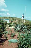 1968. Griechenland. Larissa. Griechisch-jügoslawische Grenze, Grosse Fahne