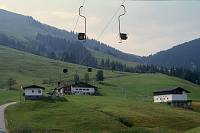 1979. Österreich. Tirol. Kitzbüheler Alpen. Region  Söll - Hochsöll. Silleralm. Seilbahn  Berge -  Austria. Alps. Mountains