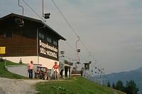 1979. Österreich. Tirol. Kitzbüheler Alpen. Region  Söll - Hochsöll. Silleralm. Seilbahn. Doppelsesselbahn  Berge -  Austria. Alps. Mountains