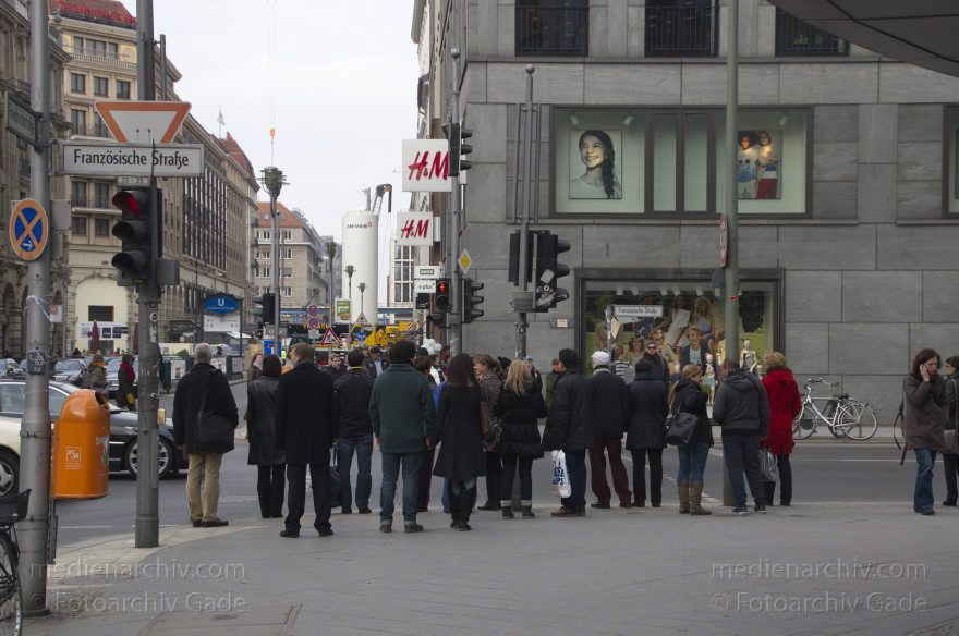 Berlin. Friedrichstraße
9. 4. 2013. Berlin. Mitte. Friedrichstraße
Schlüsselwörter: Berlin;Deutschland;Friedrichstraße;Germany;2013;Mitte