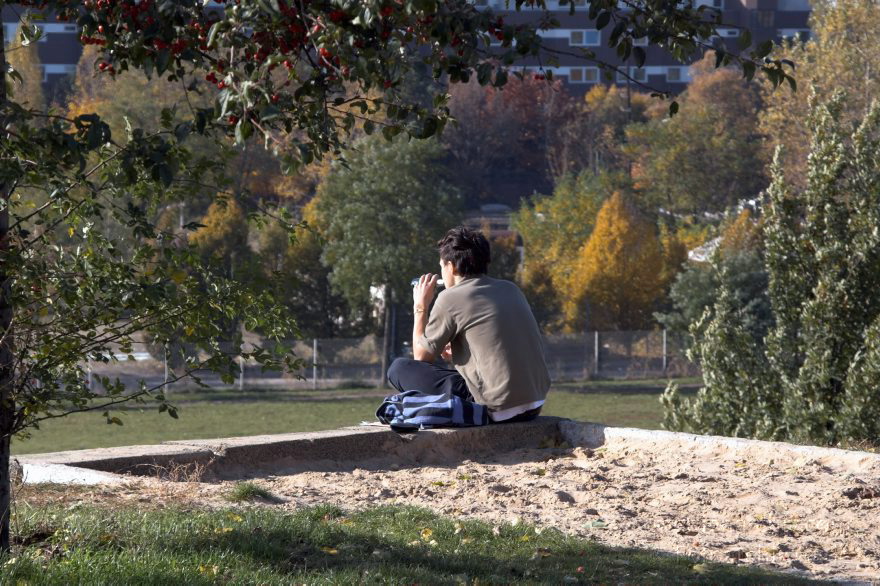 Berlin. Pankow. Prenzlauer Berg. Mauerpark. Ein junger Mann sonnt sich und trinkt eine Flasche Becks Bier.
28. 10. 2005. Berlin. Pankow. Prenzlauer Berg. Mauerpark. Ein junger Mann sonnt sich und trinkt eine Flasche Becks Bier.
Schlüsselwörter: Berlin;Deutschland;Germany;Mauerpark;Pankow;2005;Prenzlauer Berg