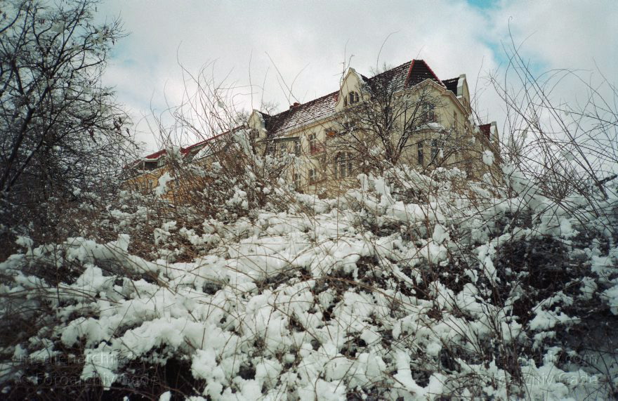 Berlin. Wedding. Winter. Schnee. Verschneites Nordufer.
Dezember 1998. Berlin. Wedding. Winter. Schnee. Verschneites Nordufer.
Schlüsselwörter: Berlin;Deutschland;Germany;Mitte;Nordufer;Schnee;verschneit;Wedding;1998;Winter
