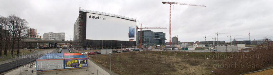 Berlin. Moabit. Baustellen beim Hauptbahnhof
6. 1. 2013. Berlin. Mitte. Moabit. Baustellen beim Hauptbahnhof
Schlüsselwörter: Baustelle;Berlin;Germany;Mitte;Moabit;2013;Panorama
