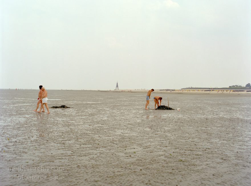 Watt bei Cuxhaven. Nordseeküste
24. 7. 1992. Niedersachsen. Cuxhaven. Nordsee. Watt bei Ebbe. Küste
Schlüsselwörter: Cuxhaven;Deutschland;Germany;Küste;Niedersachsen;Nordsee;1992;Watt