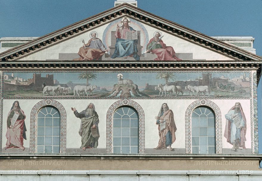 1960er. Italien. Latium. Rom
1960er. Italien. Latium. Rom. -  Italy. Lazio. Rome  - Italia. Lazio. Roma. Basilika San Paolo fuori le mura. Kirche
Schlüsselwörter: 1960er;Basilika San Paolo fuori le mura;Italia;Italien;Italy;Kirche;Latium;Lazio;Rom;Roma