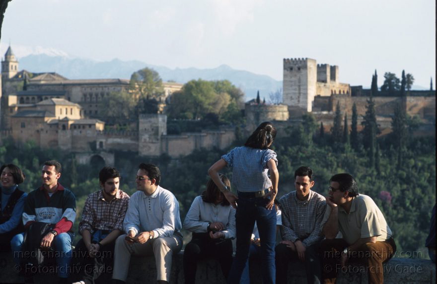 Spanien. Andalusien. Granada
März 1997. Spanien. Andalusien. Granada. Alhambra. Blick von Granada auf die Alhambra
Schlüsselwörter: Andalusien;Granada;Spain;Alhambra;Spanien