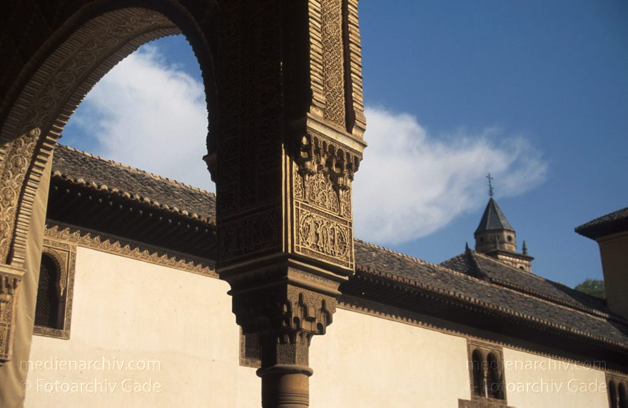 Spanien. Andalusien. Granada. Alhambra
März 1997. Spanien. Andalusien. Granada. Alhambra. Maurische Architektur
Schlüsselwörter: Alhambra;Andalusien;Granada;Spain;1997;Spanien