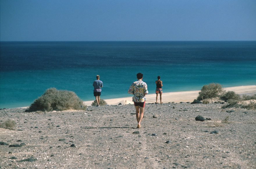 Fuerteventura. Strand. Meer. Dünen bei Costa Calma - Los Verdes.
November 2001. Spanien. Kanarische Inseln. Fuerteventura. Strand. Meer. Dünen bei Costa Calma - Los Verdes. - Spain. Canary Islands. Beach. Sea  - Espana. Islas Canarias. Playa. Mar.
Schlüsselwörter: beach;Canary Islands;Costa Calma;Dünen;Espana;Fuerteventura;holiday;Islas Canarias;Kanarische Inseln;Meer;sea;Spain;Spanien;Strand;2001;Urlauber