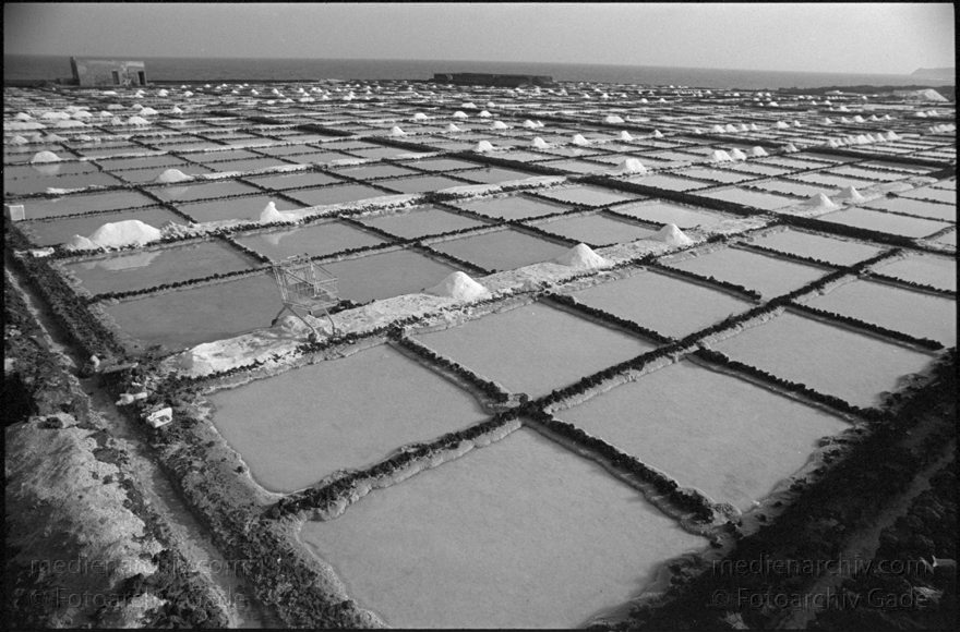 Lanzarote. Saline in Los Cocoteros.  Meersalzgewinnung.
November 1995. Spanien. Kanarische Inseln. Lanzarote. Saline in Los Cocoteros. Meersalzgewinnung. - Spain. Canary Islands. España. Islas Canarias
Schlüsselwörter: 1995;Canary Islands;España;Islas Canarias;Kanarische Inseln;Lanzarote;Los Cocoteros;Meersalzgewinnung;Saline;Spain;Spanien