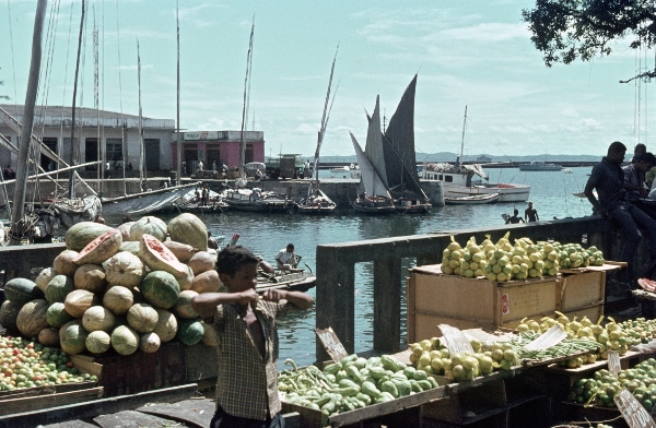 1969. Brasilien. Salvador. Bahia.
1969. Brasilien. Salvador. Bahia. Obst am Hafen.
Schlüsselwörter: 1969;Bahia;Brasilien;Salvador