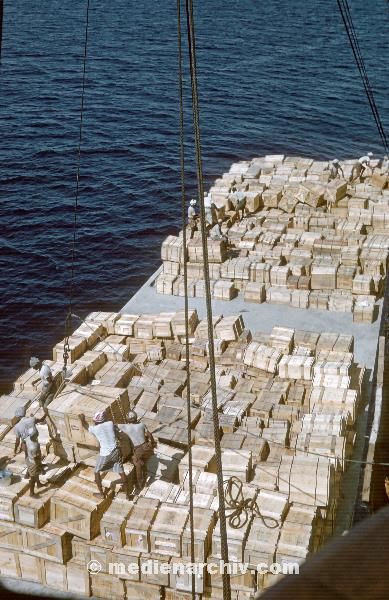 1958. Afrika. Ägypten. Kairo. Suez. Suezkanal. Sueskanal. Schiffe. Schifffahrt. -  Africa. Egypt.
1958. Afrika. Ägypten. Kairo. Suez. Suezkanal. Sueskanal. Schiffe. Schifffahrt. -  Africa. Egypt.
Schlüsselwörter: 1958;Africa;Afrika;Egypt;Frachter;Kairo;Schiffe;Schifffahrt;Seefahrt;Sueskanal;Suez;Suezkanal;Ägypten