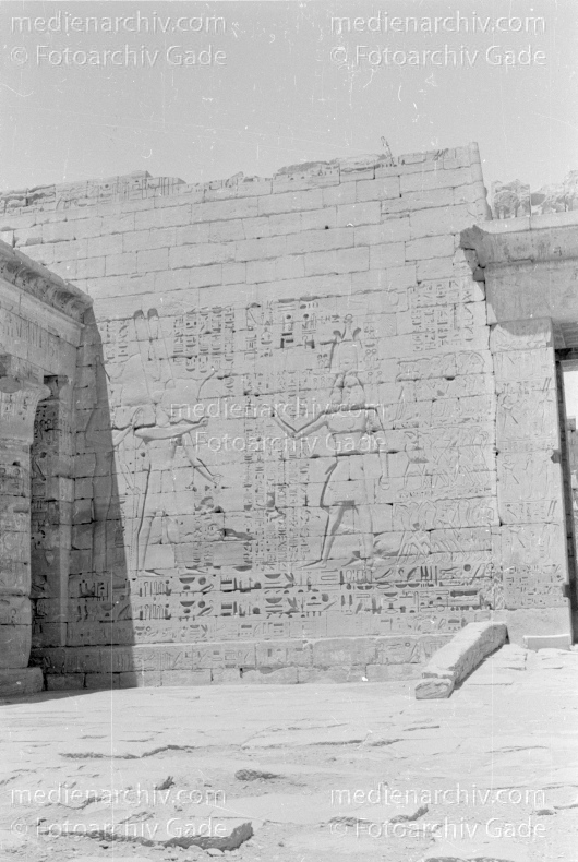 um 1965.  Afrika. Ägypten. Egypt. Luxor. Tempel
