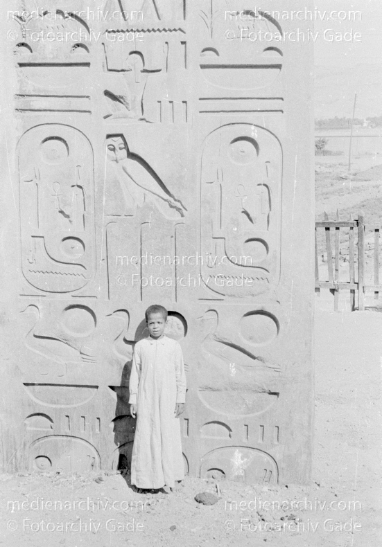 um 1965.  Afrika. Ägypten. Egypt. Luxor. Tempel
