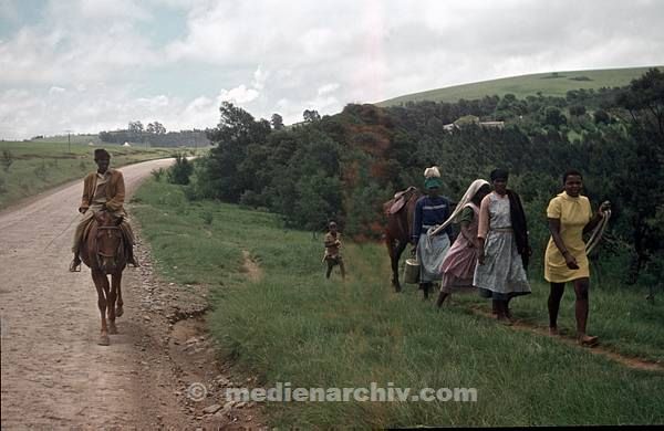 1975. Südafrika. Reisende Afrikaner