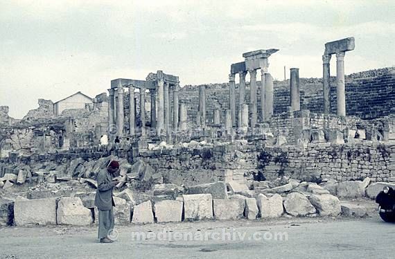um 1970. Afrika. Tunesien - Africa. Tunisia. Dougga