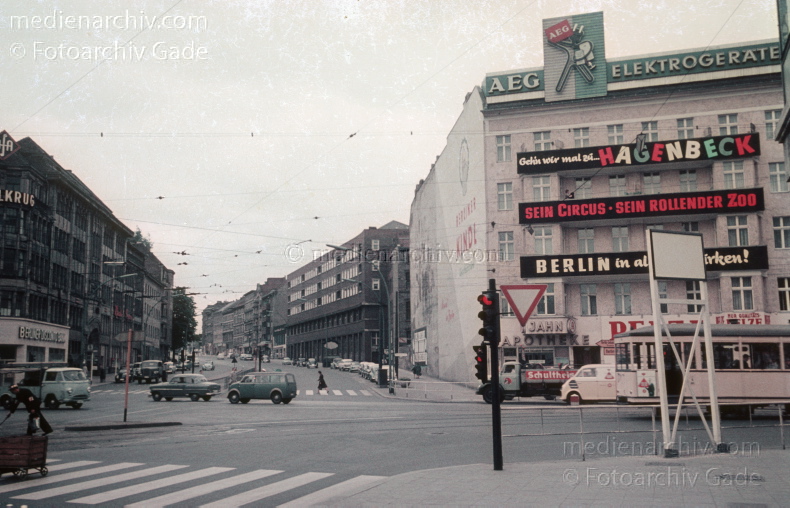 um 1960. Berlin. Neukölln. Hermannplatz