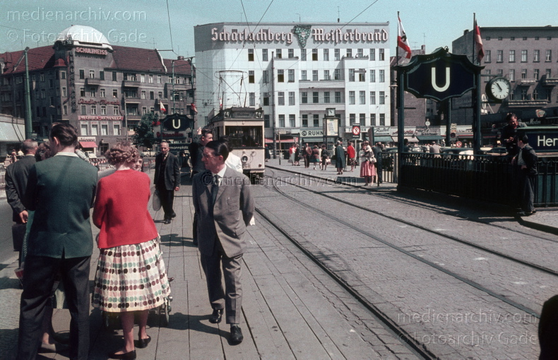 um 1960. Berlin. Neukölln. Hermannplatz