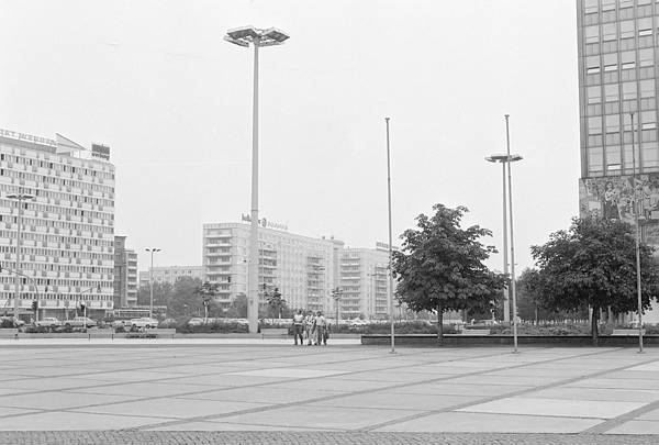 22. Juni 1989. DDR Ostberlin. Berlin-Mitte. Alexanderplatz.