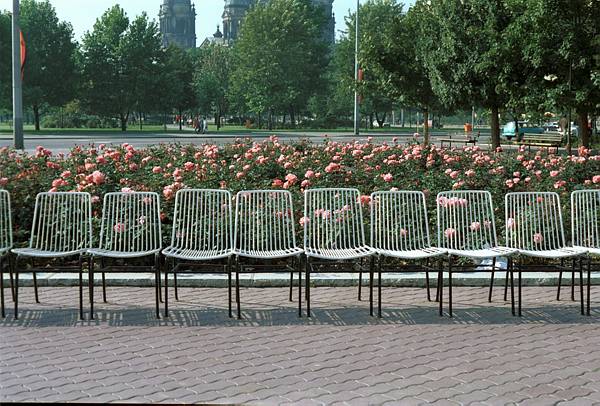 2. Oktober 1987. Berlin. DDR. Ostberlin. Berlin-Mitte. Alexanderplatz.