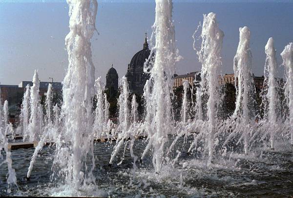 2. Oktober 1987. Berlin. DDR. Ostberlin. Berlin-Mitte. Alexanderplatz.