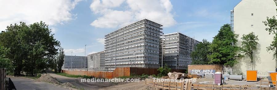 23. 5. 2011. Berlin. Berlin-Mitte. Baustelle des BND. Bundesnachrichtendienst