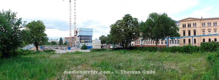 24. 7. 2011. Berlin. Berlin-Mitte. Tiergarten. Moabit. Baustelle zwischen Minna-Cauer-Stra?e und Heidestraße