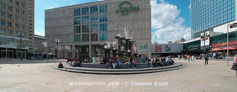 August 2009. Berlin. Berlin-Mitte. Alexanderplatz
