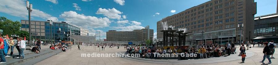 August 2009. Berlin. Berlin-Mitte. Alexanderplatz