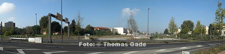 14. 10. 2010. Berlin. Berlin-Mitte. Gel?nde zwischen Hauptbahnhof und Heidestra?e.   (Panorama aus mehreren Einzelfotos)