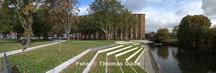 18. 10. 2009. Berlin. Berlin-Mitte. (Panorama aus mehreren Einzelbildern)