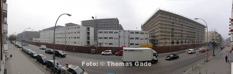 15. 3. 2011. Berlin. Berlin-Mitte. Chausseestra?e. Baustelle des BND. Bundesnachrichtendienst