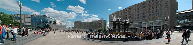 August 2009. Berlin. Berlin-Mitte. Alexanderplatz