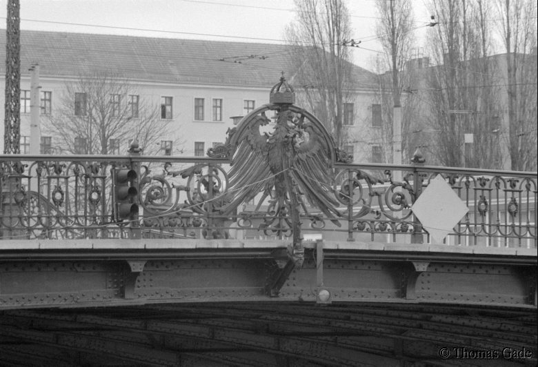 18. 1. 1990. Berlin. Mitte. DDR. Ostberlin. Weidendammbrücke