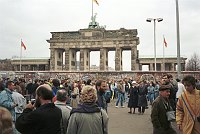 14. November 1989. Berlin. Berlin-Mitte / Tiergarten. Berliner Mauer