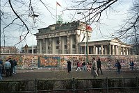 14. November 1989. Berlin. Berlin-Mitte / Tiergarten. Berliner Mauer