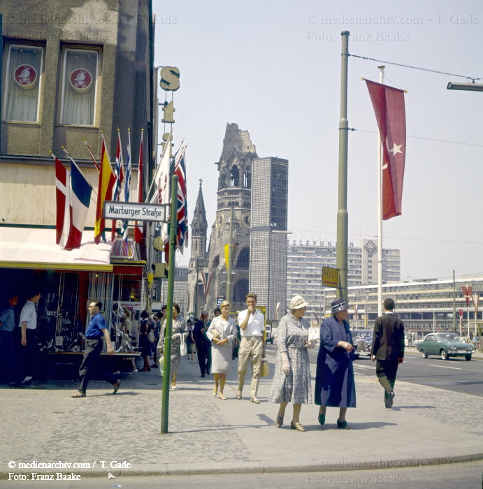 Marburgerstraße. Ecke Tauentzien