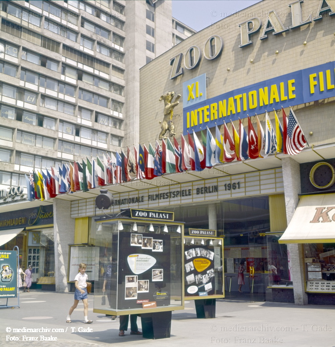 1961. XI. Internationale Filmfestspiele. Zoopalast