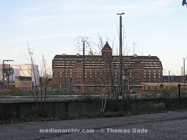 November 2004. Berlin. Berlin-Mitte. Tiergarten / Moabit. Behala Westhafen.
