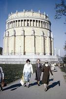 1980. Bayern. Befreiungshalle bei Kelheim