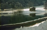 1970'er. Bayern. bei Garmisch Partenkirchen. Winter. Schnee
Foto: Hellmut Münzner