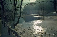 1970'er. Bayern. bei Garmisch Partenkirchen. Winter. Schnee
Foto: Hellmut Münzner
